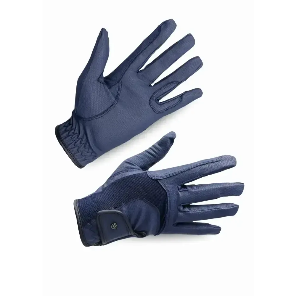 Woof Wear Reintex Mesh Riding Glove Navy 6 Riding Gloves