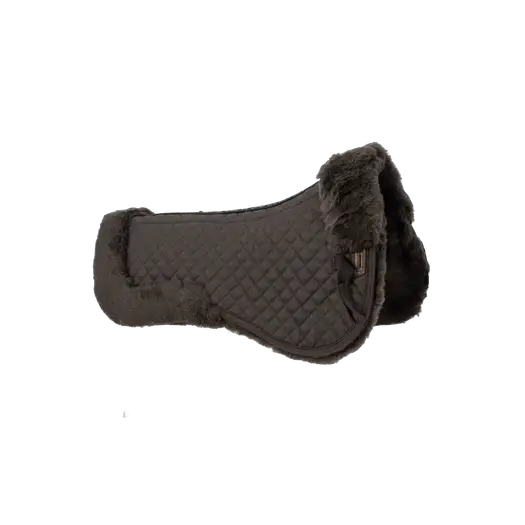 Woof Wear Sheepskin Half Pad Chocolate Medium Half Pads