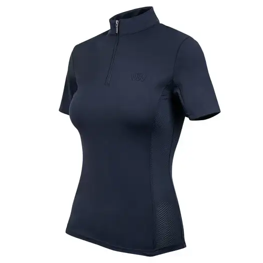 Woof Wear Short Sleeve Tech Riding Shirt Navy UK06 Tops