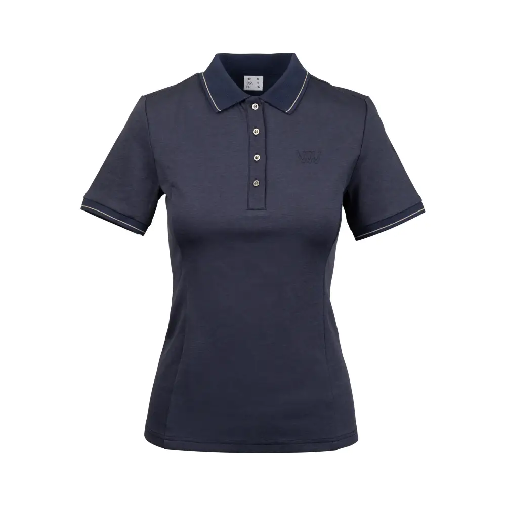 Woof Wear Tech Polo Shirt Navy UK06 Polo Shirts