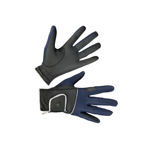 Woof Wear Vision Riding Glove Black Navy 6 Riding Gloves