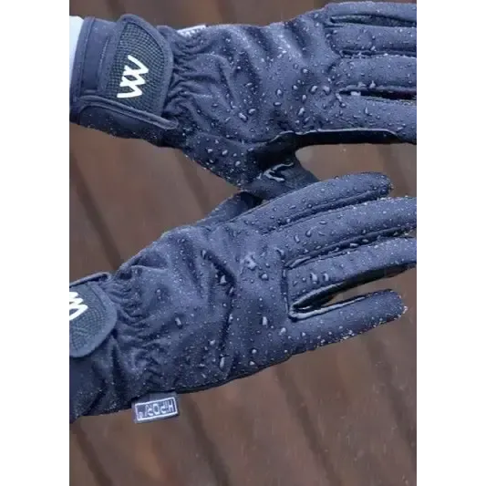 Woof Wear Waterproof Riding Gloves Black X Small Riding Gloves