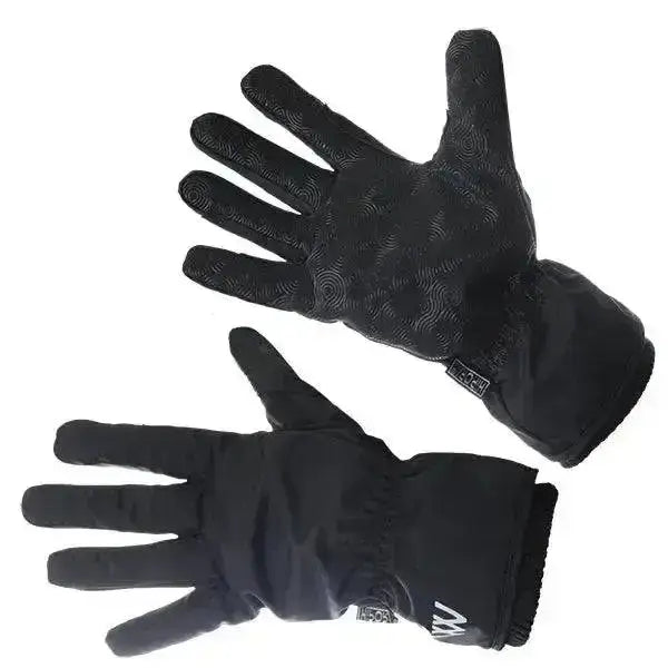 Black woof wear winter glove waterproof yard glove with textured grip made from durable synthetic fabric