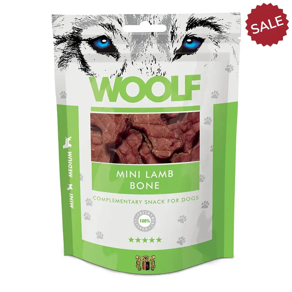 Woolf Mini Lamb Bone 100g Dog Treats