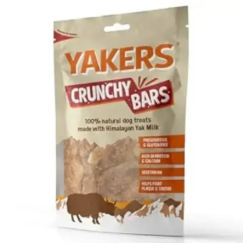 Yakers Crunchy Bars 5 x 70g Dog Treats
