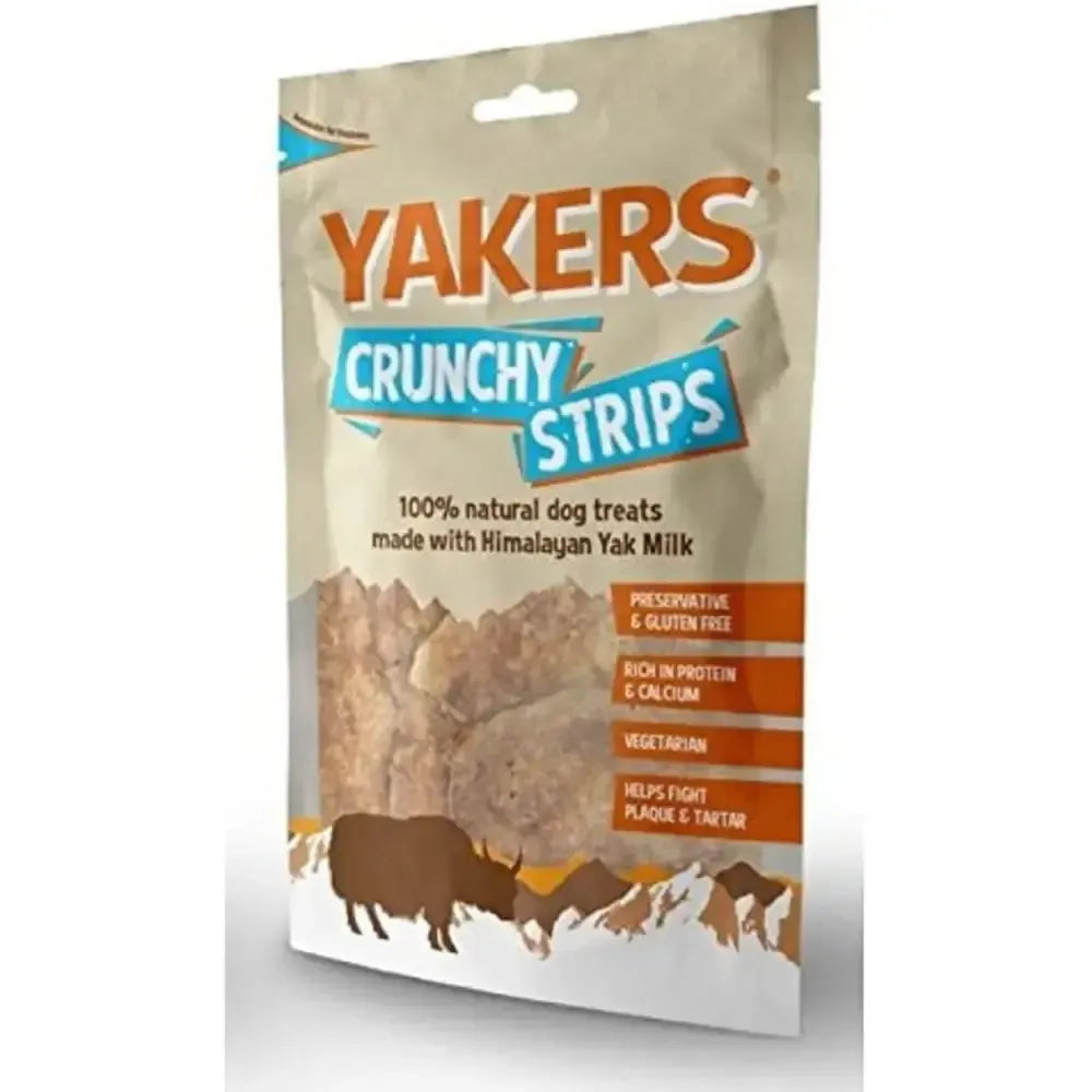 Yakers Crunchy Strips 70g Dog Treats