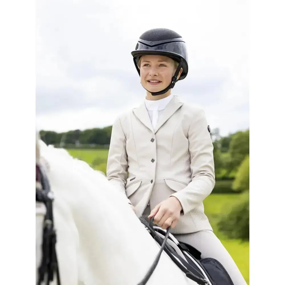 Young Rider Kennedy Show Jacket Stone Stone 7-8 Years Show Jackets