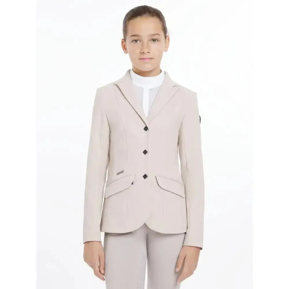 Young Rider Kennedy Show Jacket Stone Stone 7-8 Years Show Jackets