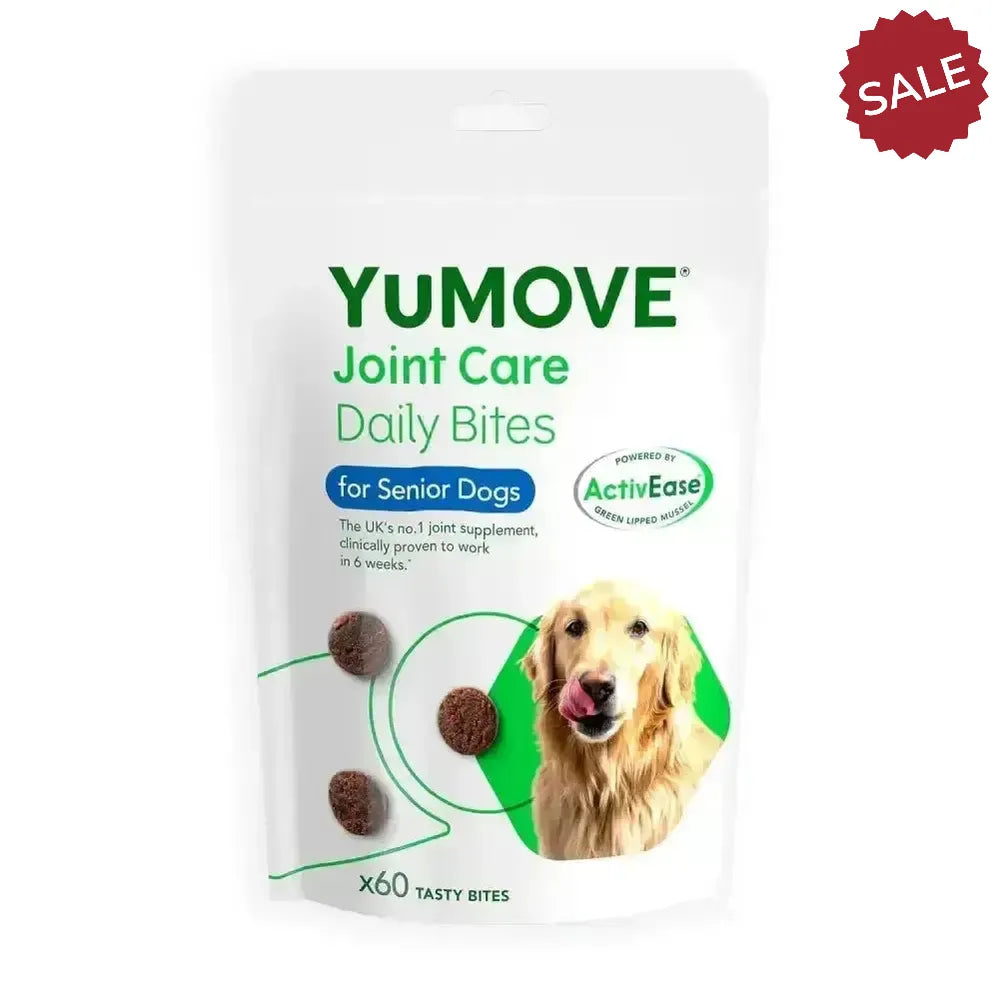 Yumove Joint Care Daily Bites For Senior Dogs 60 Bites Dog Treats