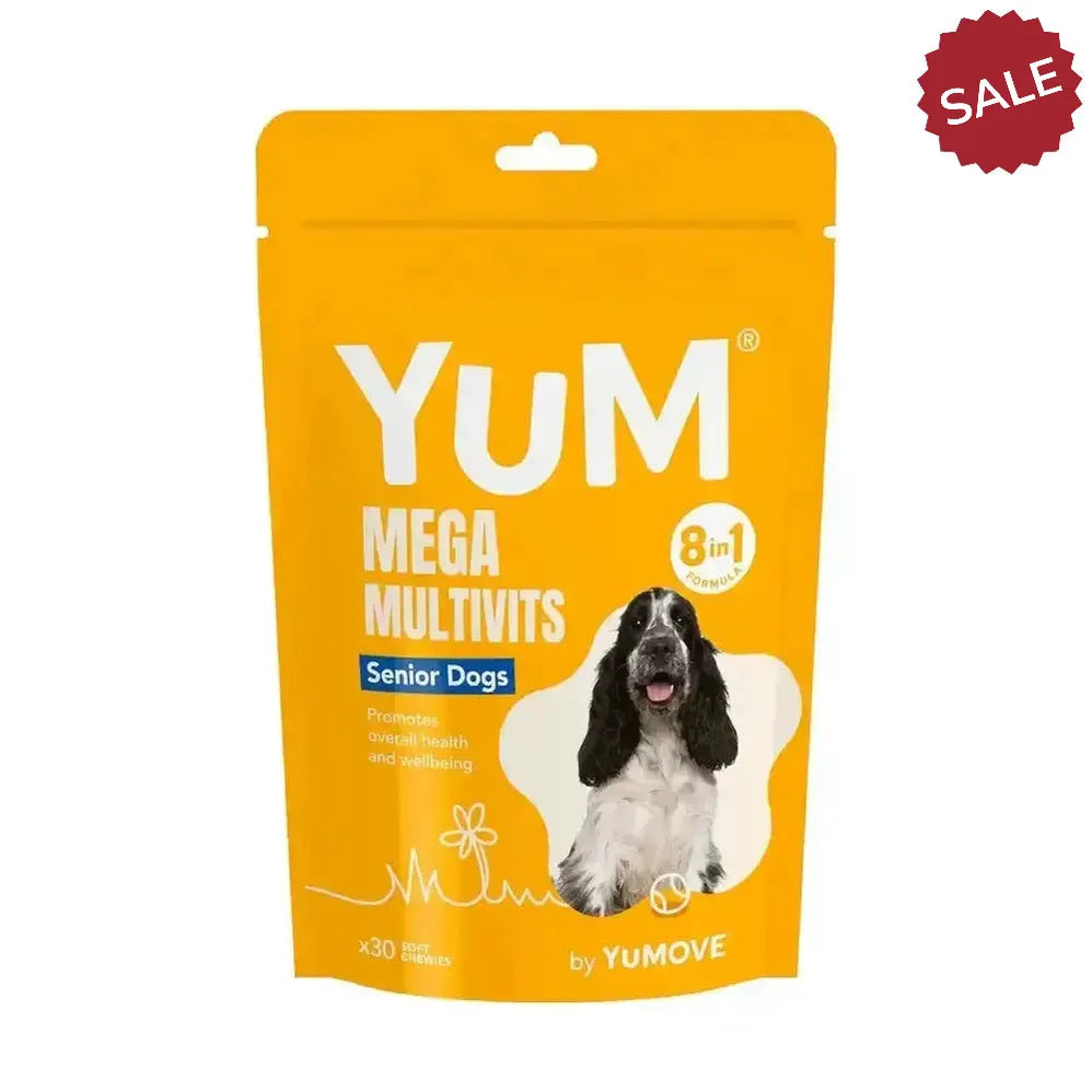 Yumove Yum Multivits Senior Dog 30 Bites Pet Supplements