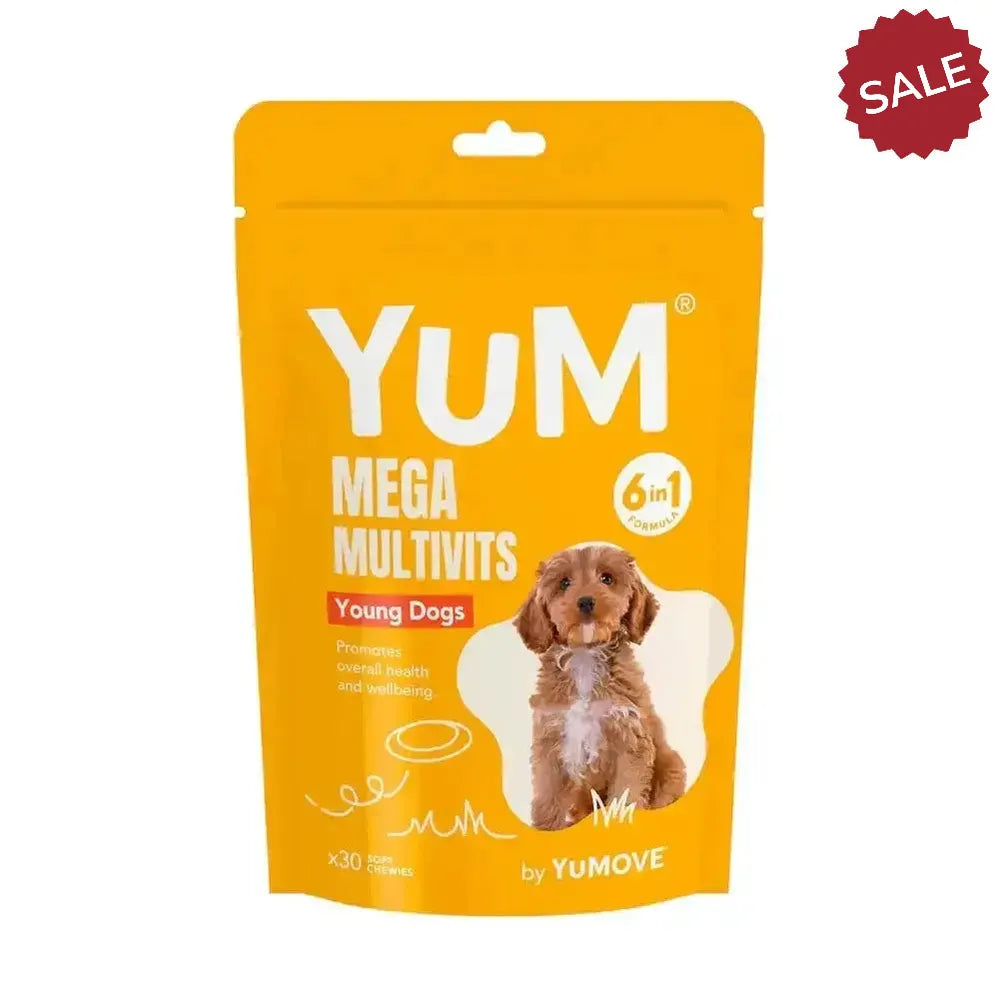 Yumove Yum Multivits Young Dog 30 Bites Pet Supplements