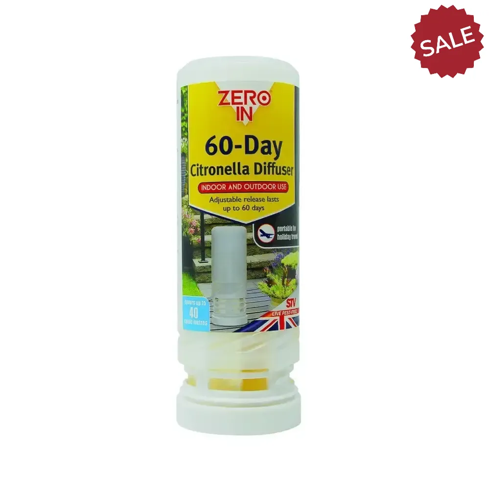 Zero In 60-Day Citronella Diffuser Pest Control