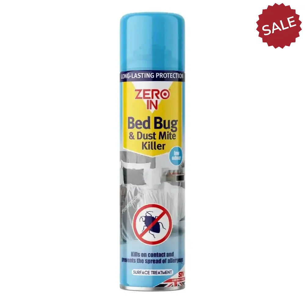Zero In Bed Bug & Dust Mite Killer 300 ml Pest Control