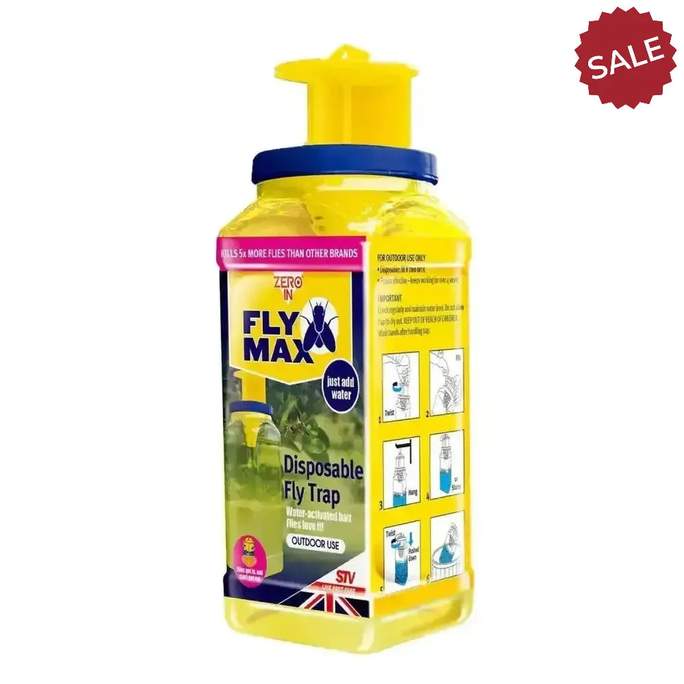 Zero In Fly Max Ready Baited Disposable Fly Trap Pest Control