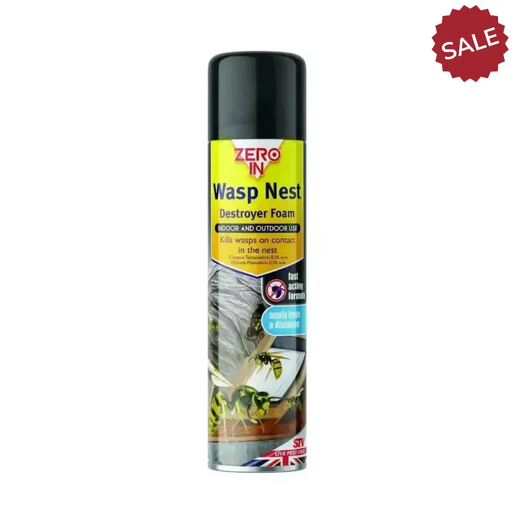Zero In Wasp Nest Destroyer Foam 300 ml Pest Control
