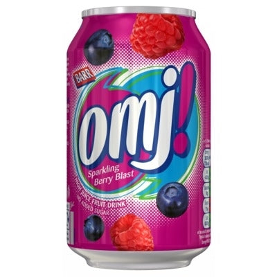 Omj Berry Blast Canned Drink 330ml