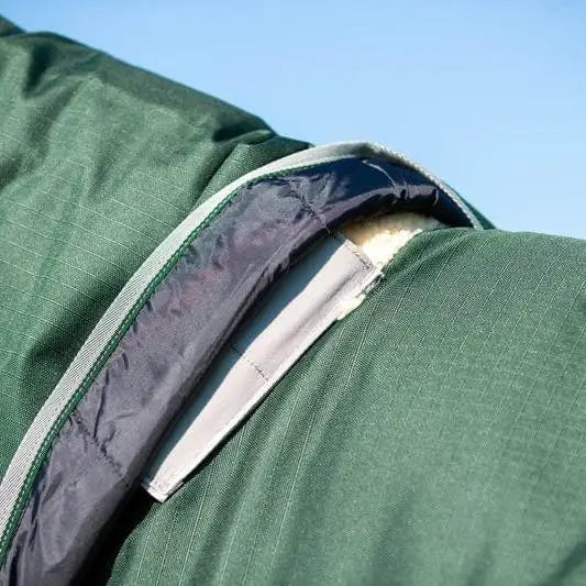 Swish 0g Detachable Neck Turnout Rug - Hunter Green 4'3 Turnout Rugs