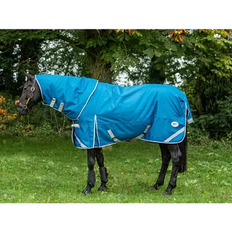 Swish 0g Detachable Neck Turnout Rug - Turquoise 4'3 Turnout Rugs