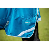 Swish 0g Detachable Neck Turnout Rug - Turquoise 4'3 Turnout Rugs