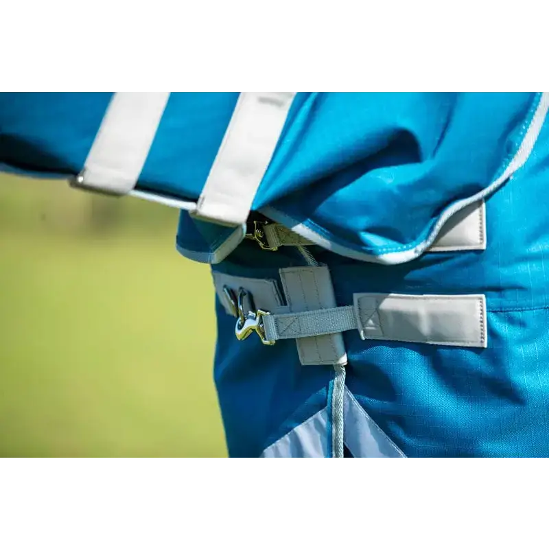 Swish 0g Detachable Neck Turnout Rug - Turquoise 4'3 Turnout Rugs