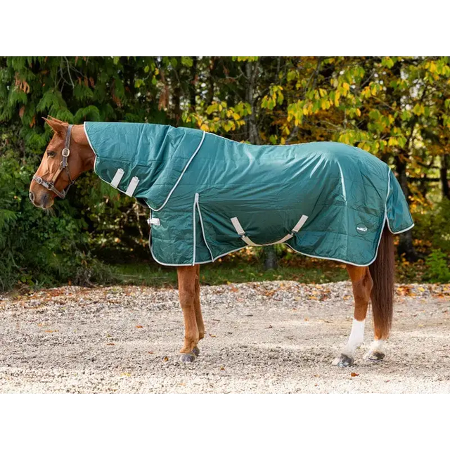Swish 100g Stable Rug With Detachable Neck - Hunter Green 4'3 Stable Rugs