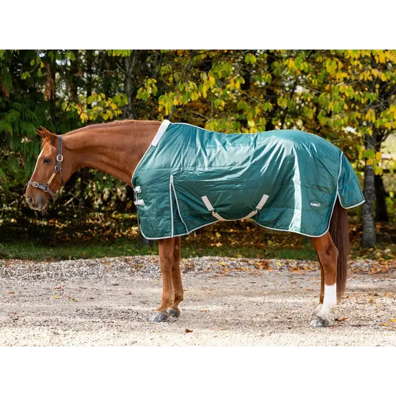 Swish 100g Stable Rug With Detachable Neck - Hunter Green 4'3 Stable Rugs