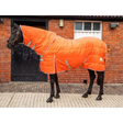 Swish 100g Stable Rug With Detachable Neck - Orange 4'3 Stable Rugs