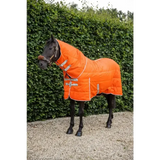 Swish 100g Stable Rug With Detachable Neck - Orange 4'3 Stable Rugs