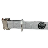 2.5cm Nylon BTactical™ Collar | Misty Grey Small Dog Collar