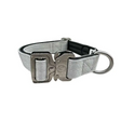 2.5cm Nylon BTactical™ Collar | Misty Grey Small Dog Collar