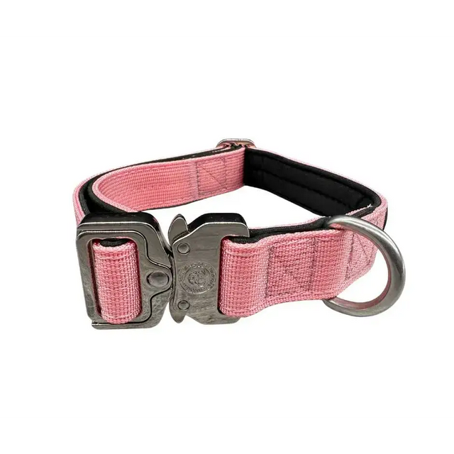 2.5cm Nylon BTactical™ Collar | Pretty Pink Small Dog Collar