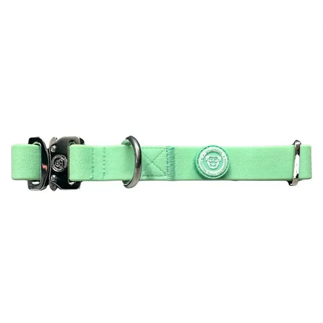 2.5cm PVC BTactical™ Collar | Pastel Green Small Dog Collar