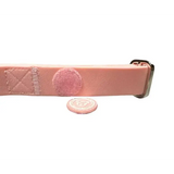 2.5cm PVC BTactical™ Collar | Pastel Pink Small Dog Collar