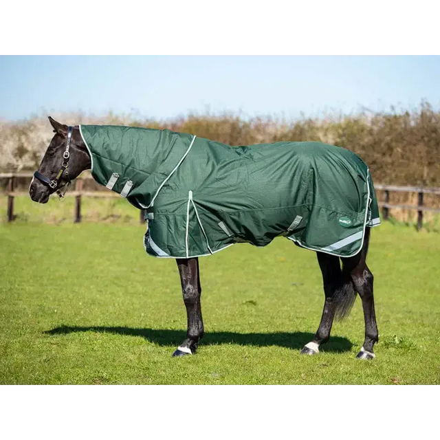 Swish 200g Detachable Neck Turnout Rug - Hunter Green 4'3 Turnout Rugs