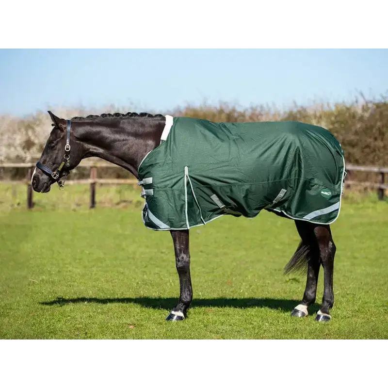 Swish 200g Detachable Neck Turnout Rug - Hunter Green 4'3 Turnout Rugs
