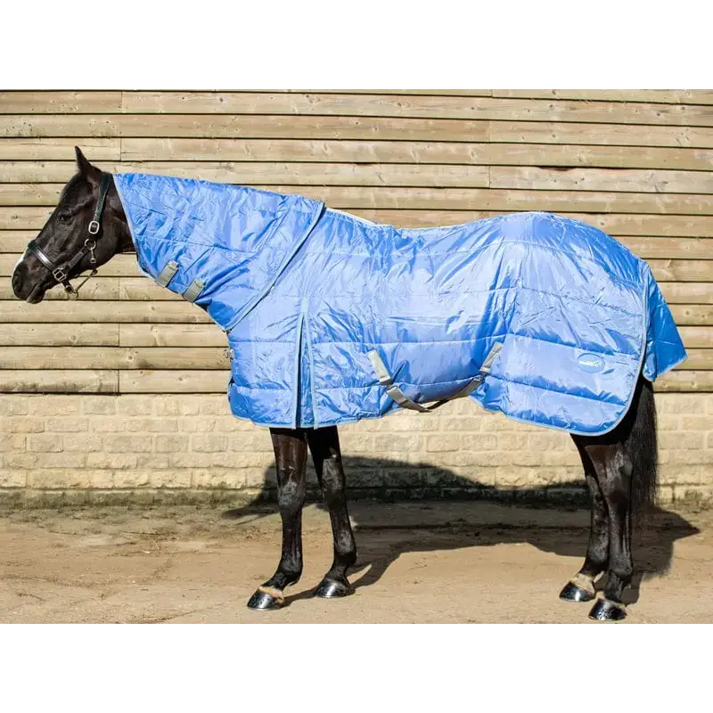 Swish 200g Stable Rug With Detachable Neck - Cornflower 4'3 Stable Rugs