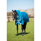 Swish 300g Turnout Rug With Detachable Neck - Turquoise 4'3 Turnout Rugs