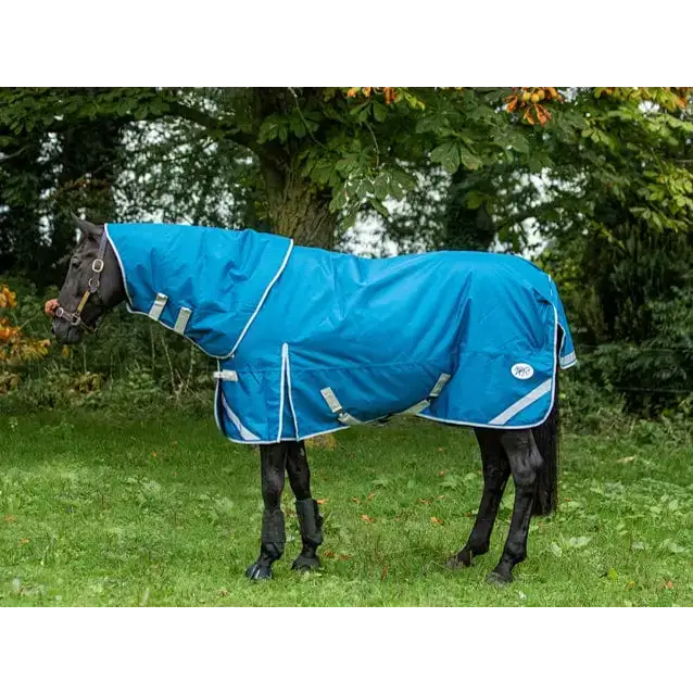 Swish 300g Turnout Rug With Detachable Neck - Turquoise 4'3 Turnout Rugs