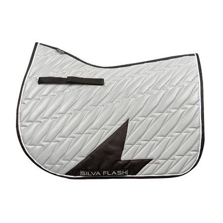 Silva Flash Reflective Saddle Pad by Hy Equestrian Saddle Pads Barnstaple Equestrian Supplies