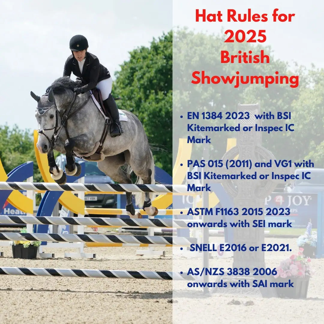 Show Jumping Hat Rules 2025