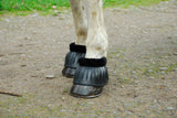 Rhinegold Fleece Trim Flexi Rubber Over Reach Boots Over Reach Boots Barnstaple Equestrian Supplies
