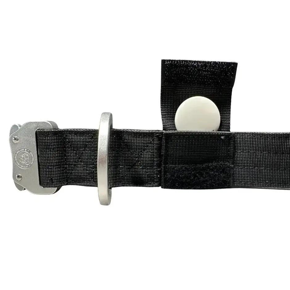 4cm Nylon BTactical™ Tracker Collar | Midnight Black - NEW Small Dog Collar