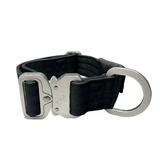 4cm Nylon BTactical™ Tracker Collar | Midnight Black - NEW Small Dog Collar