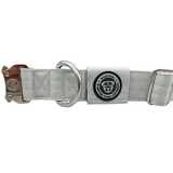 4cm Nylon BTactical™ Tracker Collar | Misty Grey Small Dog Collar