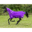 Swish 50g Detachable Neck Turnout Rug - Purple 4'3 Turnout Rugs