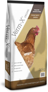 Verm-X Original Layers Pellets for Poultry, Ducks & Fowl