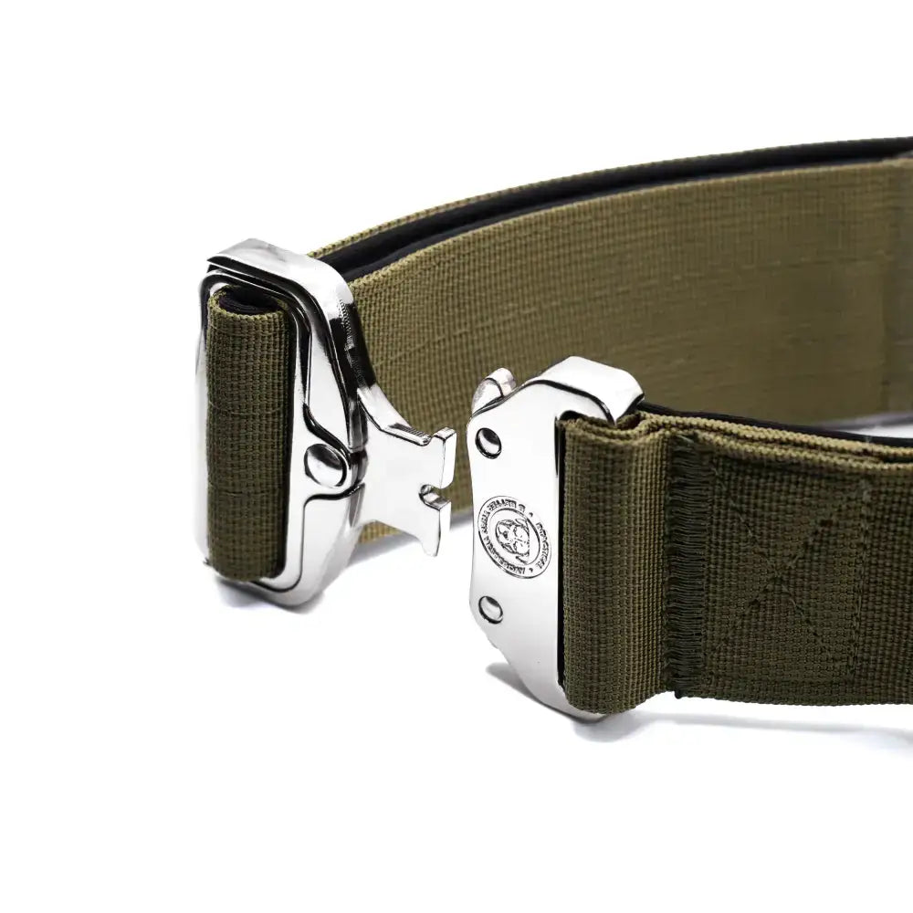 5cm Nylon BTactical™ Collar | Khaki Green Medium Dog Collar