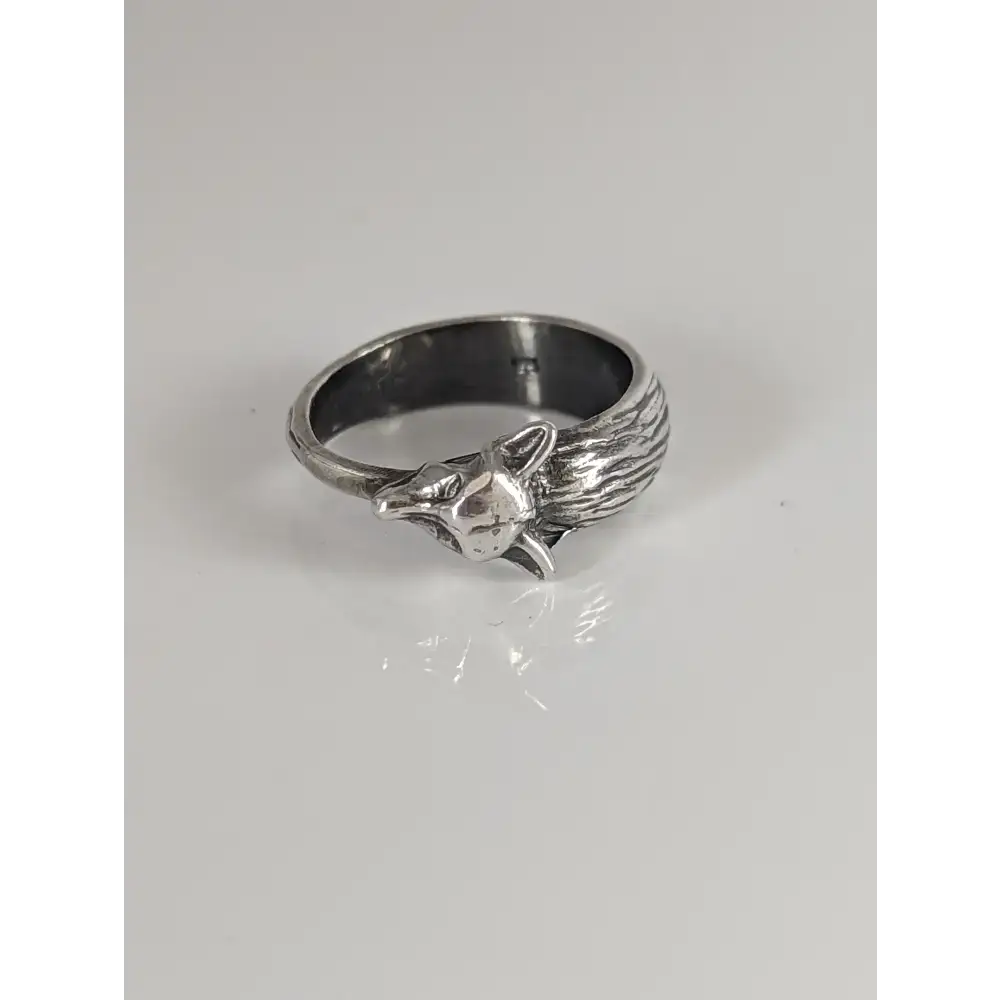 925 Silver Fox Ring 2 – Elegant Animal-Inspired Jewellery for Her or Him G Rings