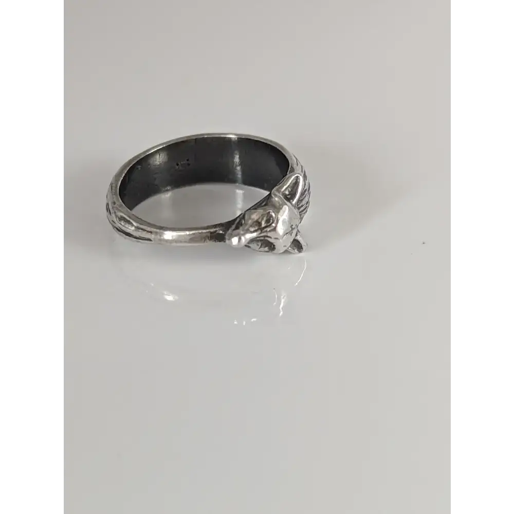925 Silver Fox Ring 2 – Elegant Animal-Inspired Jewellery for Her or Him G Rings