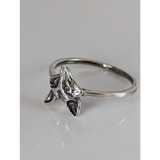 925 Silver Fox Ring – Nature-Inspired Handmade Gift for Animal Lovers G SILVER Rings